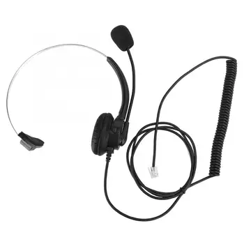 Setul cu cască de Telefon Cască Mono Telefon Fix, Casti cu Microfon pentru Utilizare Acasă auriculares set de căști cu Fir pentru mâner