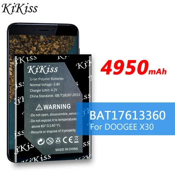 Pentru DOOGEE X30 BAT17613360 Înlocuire 4950mAh Părți Baterie de Rezervă pentru DOOGEE X30 X 30 Telefon Inteligent