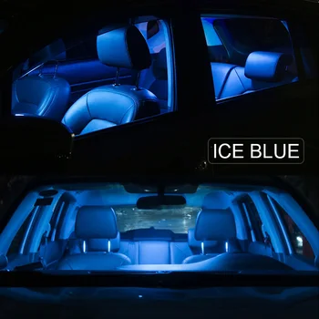 12 X Deluxe White Bec cu LED-uri Pachet de Interior Kit Pentru anii 2005-Nissan Armada Harta Dom Portbagaj lumină de inmatriculare