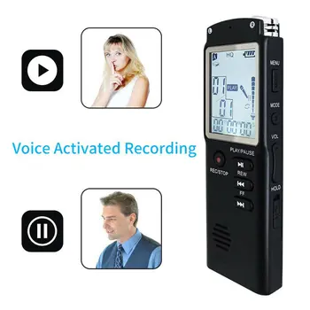 MP3 Player 8GB/16GB/32GB Voice Recorder USB Profesionale 96 de Ore Dictafon Digital Audio Recorder de Voce Cu WAV
