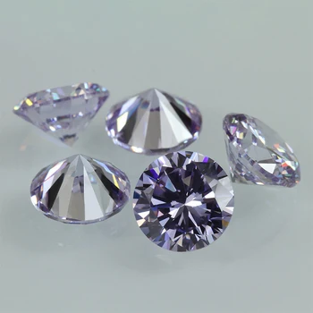 1000 Buc / Pachet Culoare Cubic Zirconia Liber de Piatră prețioasă Pietre CZ Sintetice Zircon Diamant 5A Calitate de Formă Rotundă pentru Bijuterii DIY