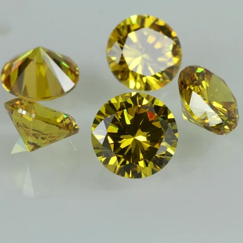 1000 Buc / Pachet Culoare Cubic Zirconia Liber de Piatră prețioasă Pietre CZ Sintetice Zircon Diamant 5A Calitate de Formă Rotundă pentru Bijuterii DIY