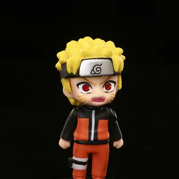 1buc 6.5 cm Anime Naruto Acțiune Figura Jucării Uzumaki, Sasuke, Sakura, Kakashi Gaara Modele de Desene animate Papusa Cadouri pentru Copii Jucarii Aleatoare Trimis