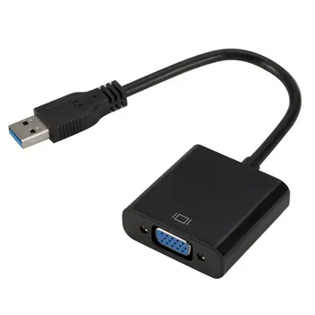 USB La VGA Adaptor USB 2.0/3.0 la VGA placa Video Externa Multi Display Converter pentru Desktop Laptop PC Monitor Proiector