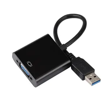 USB La VGA Adaptor USB 2.0/3.0 la VGA placa Video Externa Multi Display Converter pentru Desktop Laptop PC Monitor Proiector