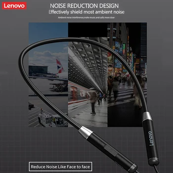 Original Lenovo HE08 Căști fără Fir 4-difuzor Sport Nou Bluetooth 5.0 Cască 9D Stereo HIFI Sunet de Calitate rezistent la apa IPX5