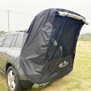 Poliester Portbagaj Cort SUV de Auto-conducere Anti Razele Ultraviolete Gratar Camping Coada Extensie Parasolar Impermeabil Turistice Cort