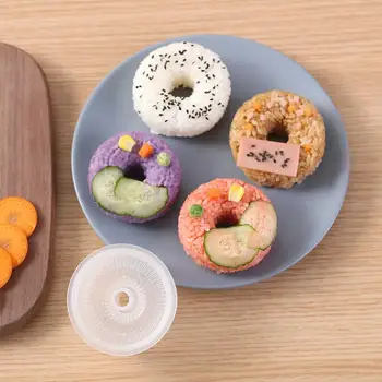 Creative DIY Sushi Mucegai Gogoașă în formă de Minge de Orez Mâncare de Presă Minge de Orez Mucegai Bento Apăsați Sushi Face Bucătărie Bento Accesorii Gadget