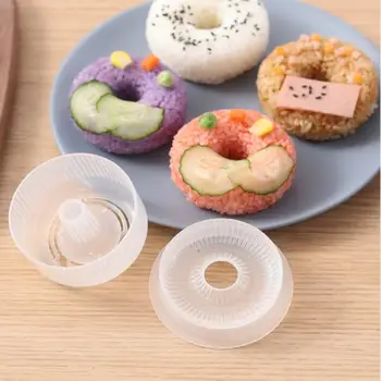 Creative DIY Sushi Mucegai Gogoașă în formă de Minge de Orez Mâncare de Presă Minge de Orez Mucegai Bento Apăsați Sushi Face Bucătărie Bento Accesorii Gadget