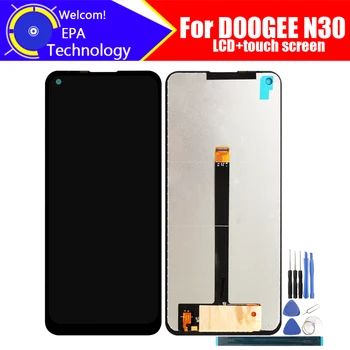 6.55 inch Doogee N30 Display LCD+Touch Screen Digitizer Asamblare Original LCD+Touch Digitizer pentru DOOGEE N30+Instrumente