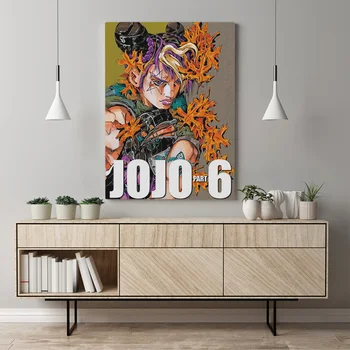 Tablou Decor Acasă Jolyne Cujoh Modular Panza Jojo S Bizar Pictura Modernă Japonia Anime Imprimate, Poster De Arta De Perete Dormitor Cadru