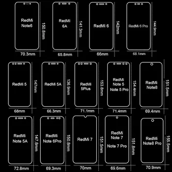 3Pcs Sticlă Călită Pentru Xiaomi Redmi Nota 9 6 8 Pro 7 8A 7A 9s 8t 10Pro Folie de protectie Ecran Pentru xiomi poco x3 Sticlă de Protecție