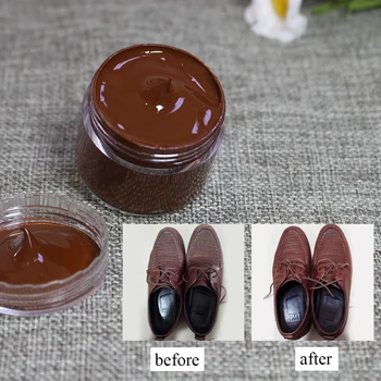 Mediu de Piele Maro Vopsea Gras DIY Vopsea Profesionala Pielărie Geanta din Piele Canapea Pantofi de Reparare Complementară Pastă de Culoare
