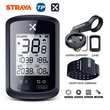 XOSS GPS Calculator de Biciclete G+ Wireless Vitezometru Bicicleta Road MTB Impermeabil Bluetooth de Cadență ANT+ Viteza Ciclului de Calculator pentru Biciclete