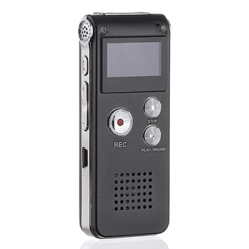 Activat de voce Digital Audio Recorder Profesional Mini Reportofon Pix 8GB Digital Portabil MP3 Dictafon