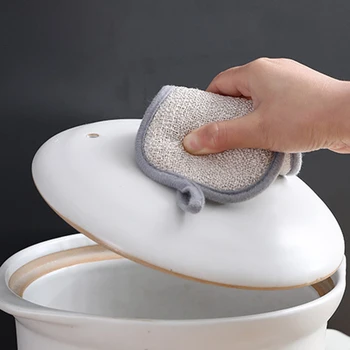 2020 Nouă Pânză De Fibra De Spălat Prosop De Bucatarie Magie Curățare Ștergerea Cu Cârpe